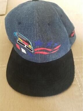 Vintage Daytona USA International Speedway Snapback Hat NASCAR